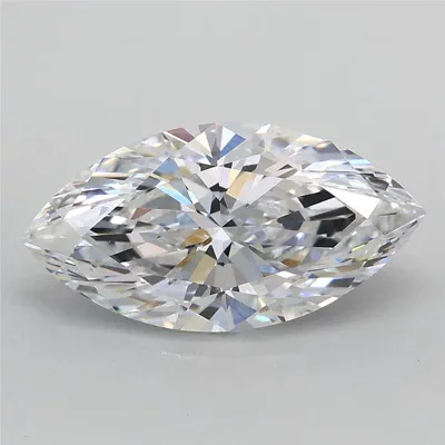 2.10ct D VS1 Rare Carat Ideal Cut Marquise Lab Grown Diamond