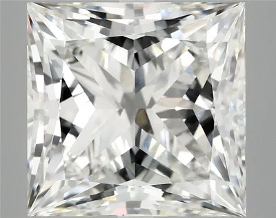 9.84ct F VVS2 Rare Carat Ideal Cut Princess Lab Grown Diamond