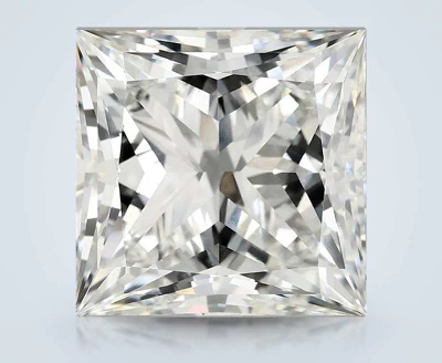 9.84ct F VVS2 Rare Carat Ideal Cut Princess Lab Grown Diamond