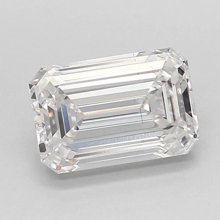 2.03ct E VS1 Rare Carat Ideal Cut Emerald Lab Grown Diamond