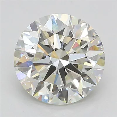 2.13ct J VS1 Excellent Cut Round Lab Grown Diamond