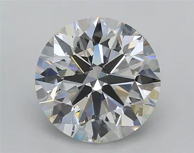 3.01ct F VVS2 Rare Carat Ideal Cut Round Lab Grown Diamond