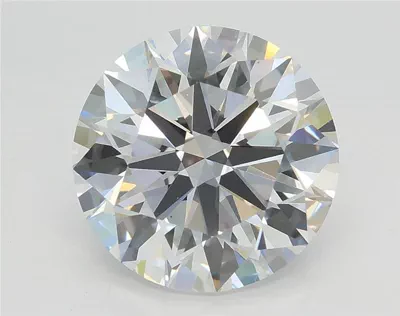 2.70ct D VS1 Rare Carat Ideal Cut Round Lab Grown Diamond