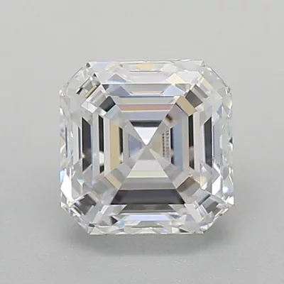 0.73ct D VVS1 Rare Carat Ideal Cut Asscher Lab Grown Diamond