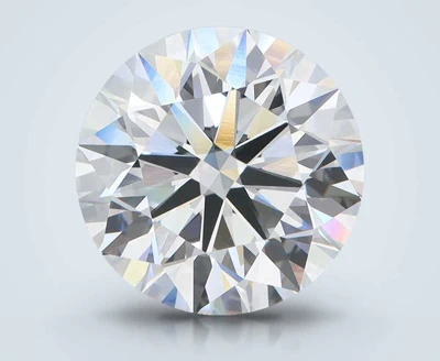 6.04ct F VVS2 Rare Carat Ideal Cut Round Lab Grown Diamond