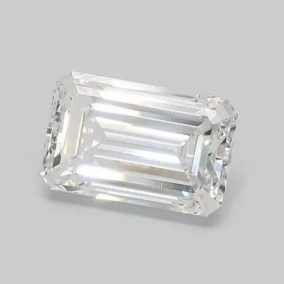 2.80ct D VS2 Excellent Cut Emerald Lab Grown Diamond