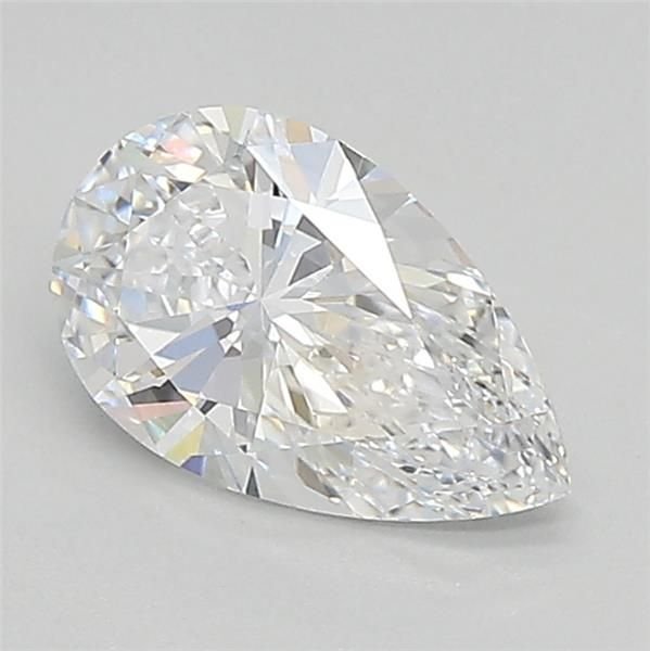 0.93ct D VVS1 Rare Carat Ideal Cut Pear Lab Grown Diamond