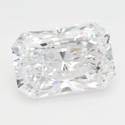 2.01ct D VVS2 Rare Carat Ideal Cut Radiant Lab Grown Diamond