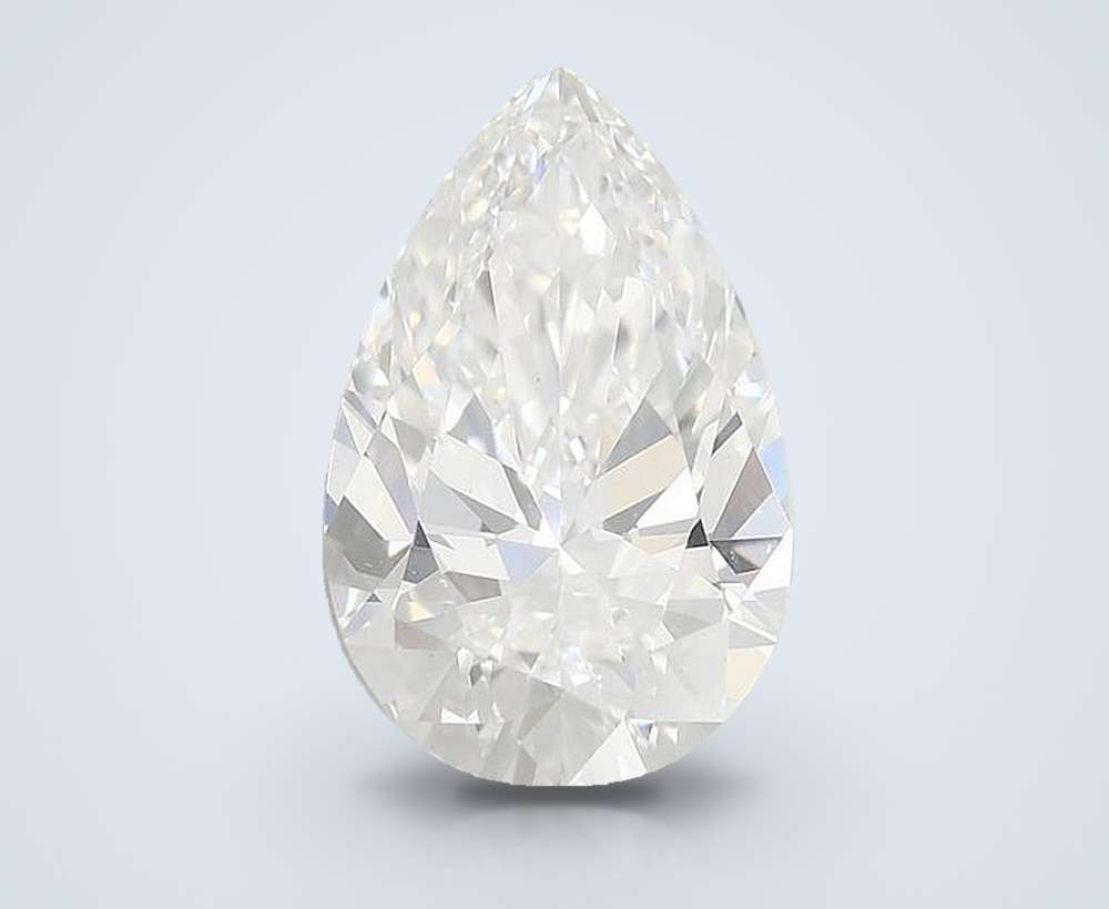 1.50ct E VS1 Rare Carat Ideal Cut Pear Lab Grown Diamond