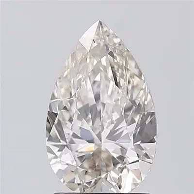 2.01ct J SI2 Rare Carat Ideal Cut Pear Diamond