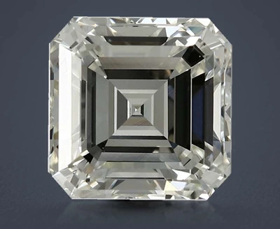 3.02ct J VS1 Very Good Cut Asscher Diamond