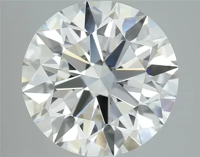 4.05ct I VVS2 Rare Carat Ideal Cut Round Diamond
