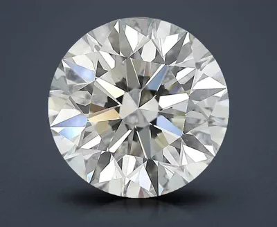 3.23ct J VVS2 Rare Carat Ideal Cut Round Diamond
