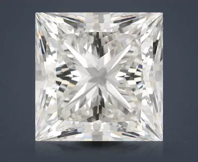 7.66ct G VS1 Rare Carat Ideal Cut Princess Lab Grown Diamond