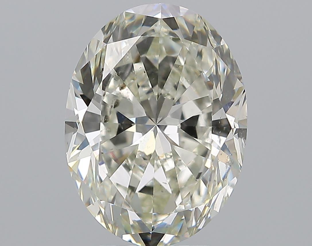 5.01ct J SI2 Very Good Cut Oval Diamond