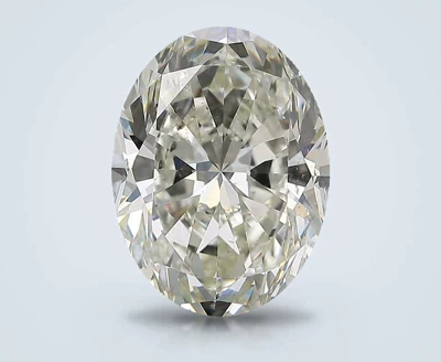 5.01ct J SI2 Very Good Cut Oval Diamond
