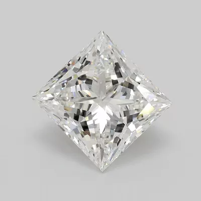 10.19ct F VS1 Rare Carat Ideal Cut Princess Lab Grown Diamond