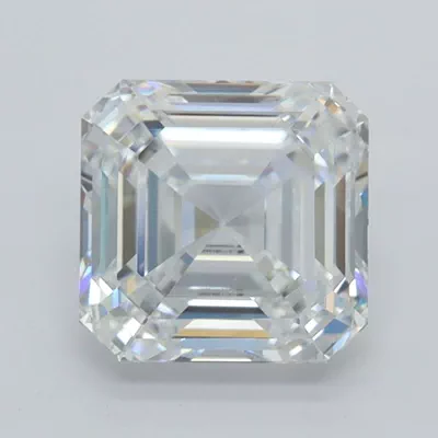 2.06ct D VVS1 Rare Carat Ideal Cut Asscher Lab Grown Diamond