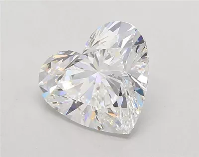 3.05ct E VS1 Rare Carat Ideal Cut Heart Lab Grown Diamond
