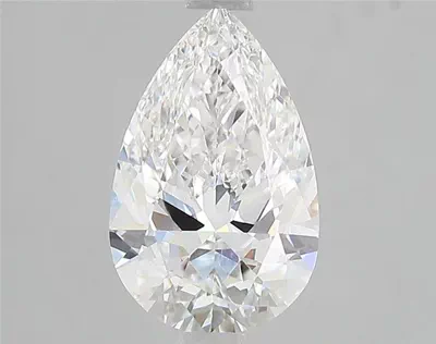 10.13ct F VS2 Rare Carat Ideal Cut Pear Lab Grown Diamond