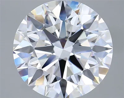 6.03ct D IF Rare Carat Ideal Cut Round Lab Grown Diamond