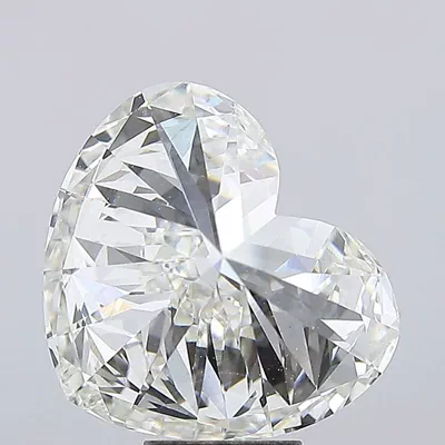 9.06ct G VS1 Rare Carat Ideal Cut Heart Lab Grown Diamond