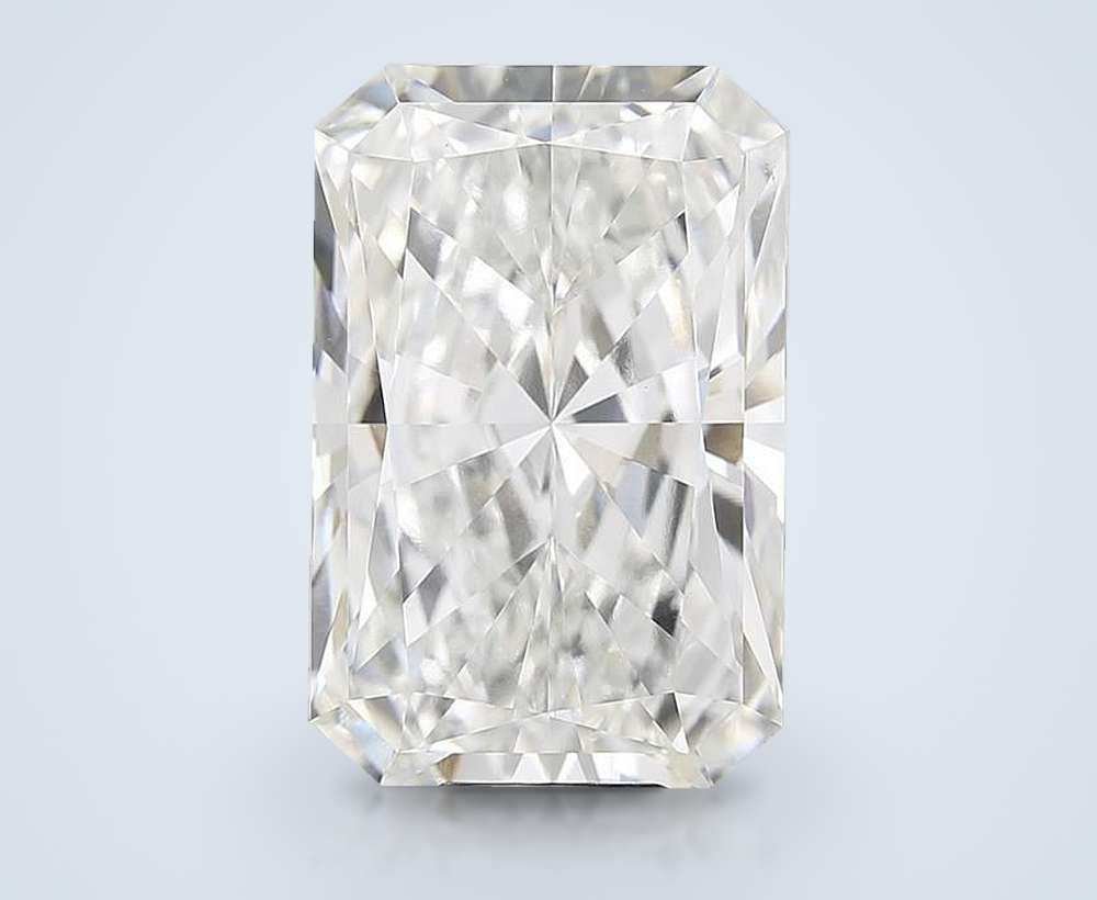 12.54ct F VVS2 Rare Carat Ideal Cut Radiant Lab Grown Diamond
