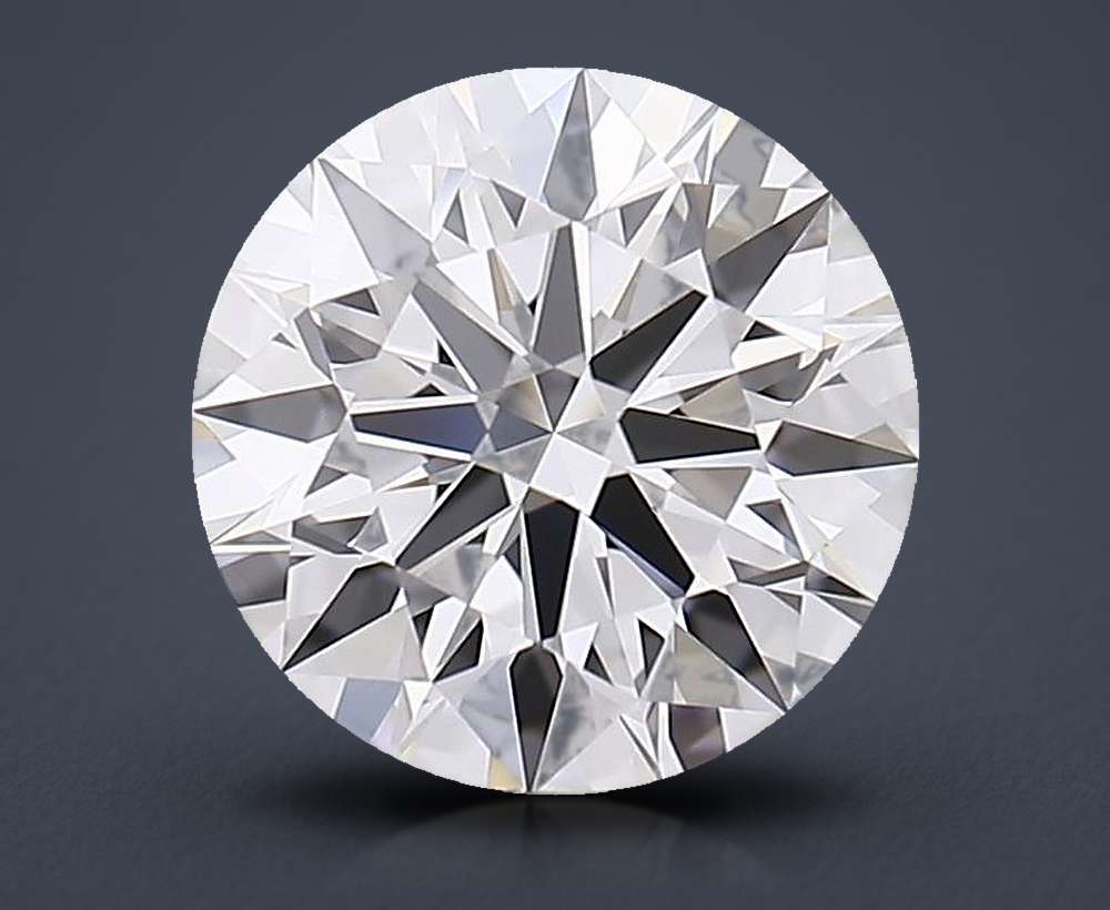 1.46ct D FL Rare Carat Ideal Cut Round Lab Grown Diamond