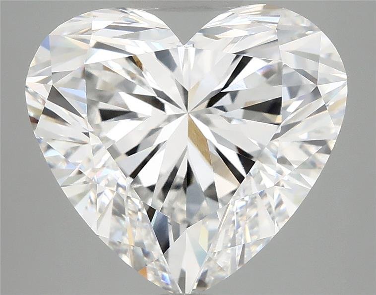 6.00ct E VVS2 Rare Carat Ideal Cut Heart Lab Grown Diamond