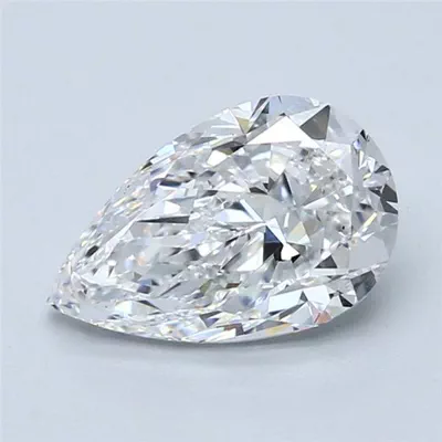 2.01ct D VS2 Very Good Cut Pear Diamond