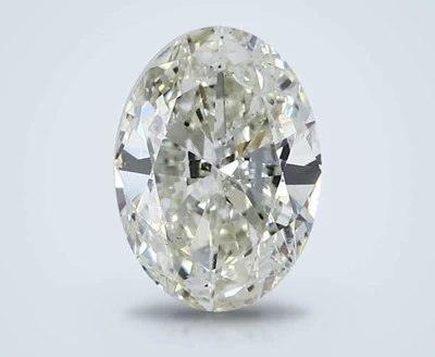 2.01ct K SI2 Excellent Cut Oval Diamond