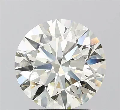 2.30ct K VS2 Rare Carat Ideal Cut Round Diamond