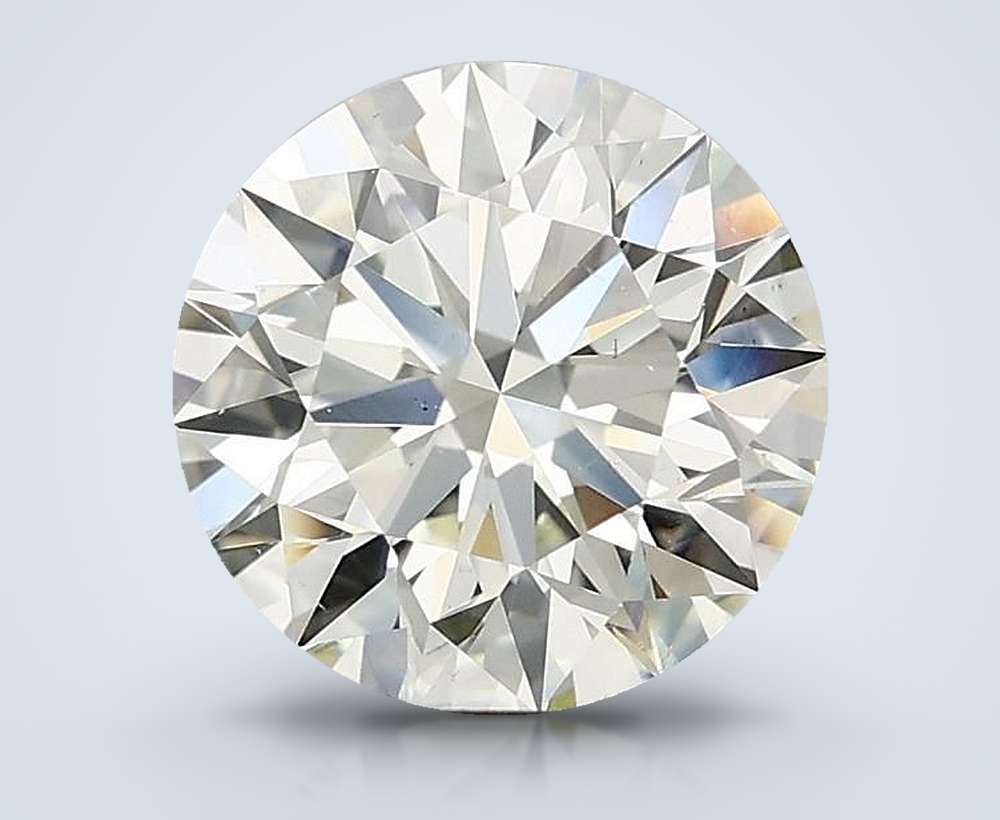 2.30ct K VS2 Rare Carat Ideal Cut Round Diamond