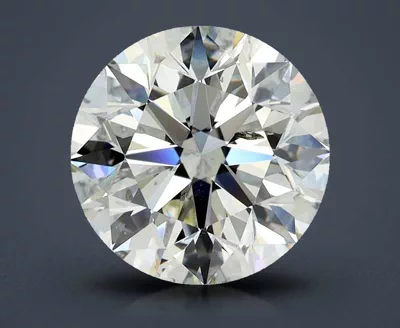 3.01ct K SI2 Excellent Cut Round Diamond