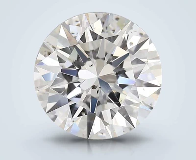 3.01ct G SI1 Rare Carat Ideal Cut Round Diamond