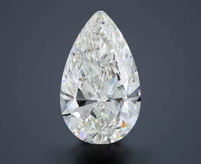 15.03ct G VVS2 Rare Carat Ideal Cut Pear Lab Grown Diamond