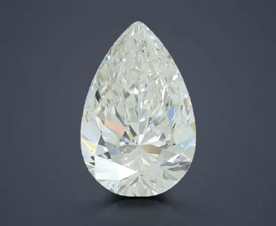3.24ct G VS1 Rare Carat Ideal Cut Pear Lab Grown Diamond