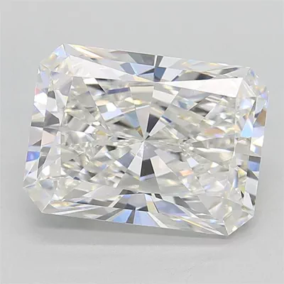 8.22ct F VS1 Rare Carat Ideal Cut Radiant Lab Grown Diamond