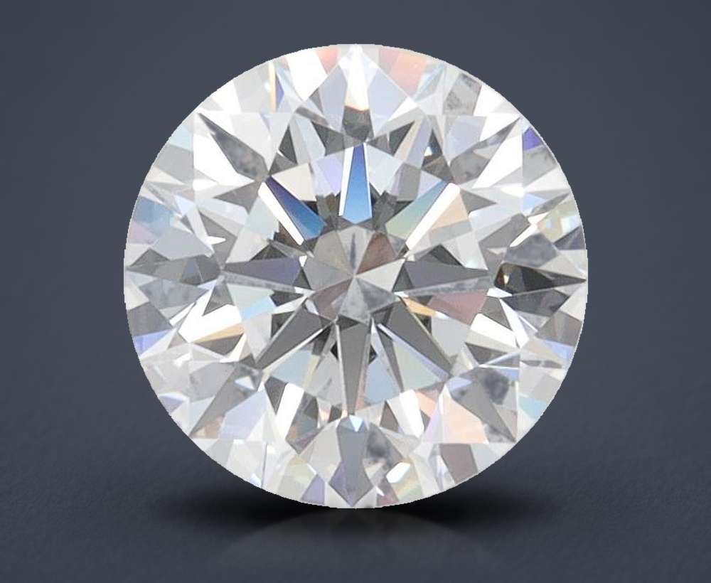 1.51ct D FL Rare Carat Ideal Cut Round Lab Grown Diamond