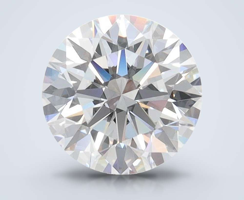 1.51ct D FL Rare Carat Ideal Cut Round Lab Grown Diamond