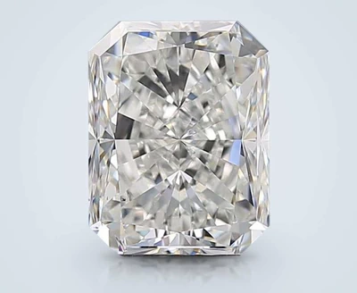 3.51ct G SI1 Rare Carat Ideal Cut Radiant Diamond