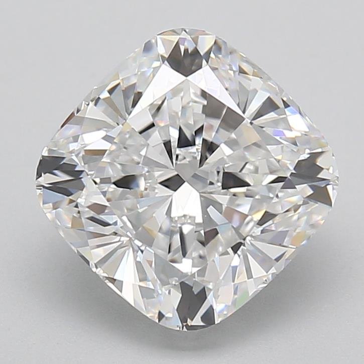 4.25ct D VVS2 Rare Carat Ideal Cut Cushion Lab Grown Diamond