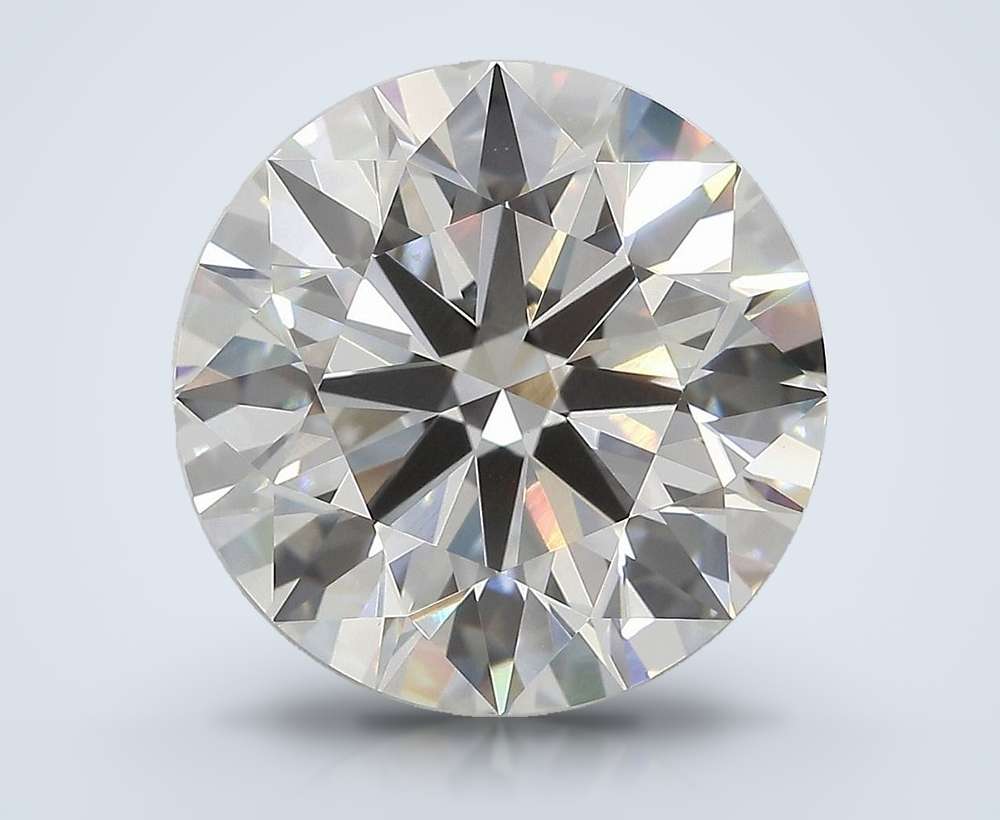 9.07ct F VVS2 Rare Carat Ideal Cut Round Lab Grown Diamond