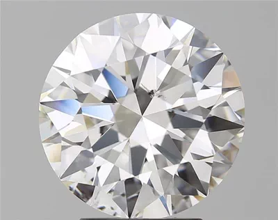 3.80ct G SI2 Rare Carat Ideal Cut Round Diamond