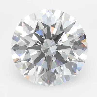 3.37ct D IF Rare Carat Ideal Cut Round Lab Grown Diamond