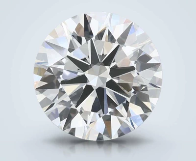 4.01ct F VVS2 Rare Carat Ideal Cut Round Lab Grown Diamond