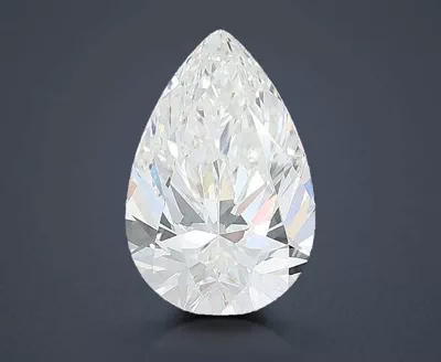 1.52ct F VVS2 Rare Carat Ideal Cut Pear Lab Grown Diamond