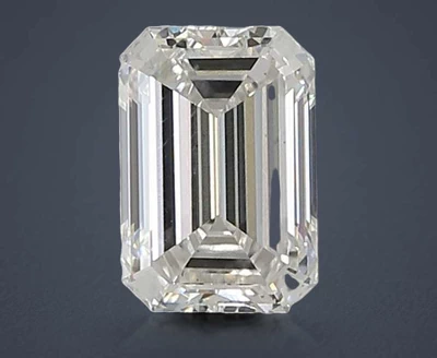 1.23ct F VS2 Very Good Cut Emerald Lab Grown Diamond