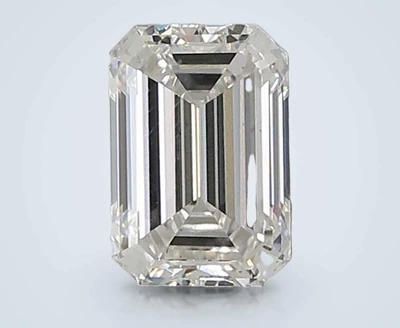 1.23ct F VS2 Very Good Cut Emerald Lab Grown Diamond