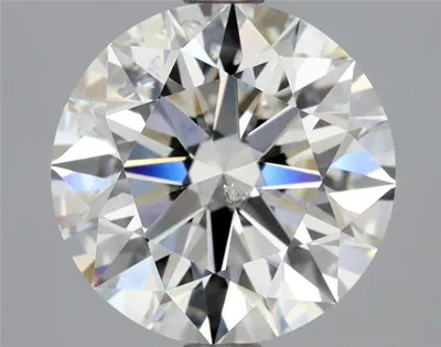 2.30ct I SI2 Rare Carat Ideal Cut Round Diamond